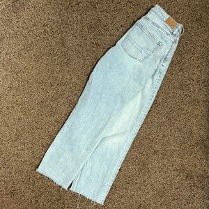 American Eagle Outfitters Light Wash Straight Leg Jeans